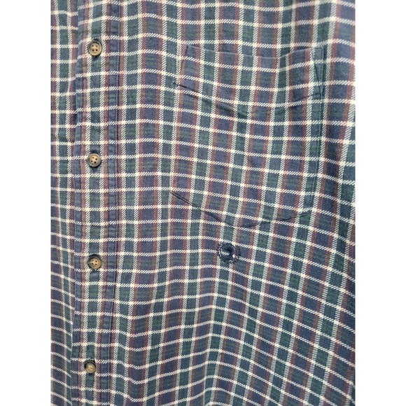 Duck Head Plaid Button Down Shirt Men's Size L Long Sleeve Casual Outdoor - Picture 3 of 7